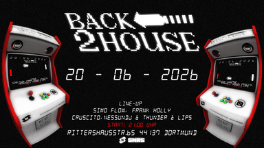 BACK2HOUSE - Best of House Music // FREE ENTRY