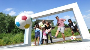 Soccer-Golf im Zollverein Park