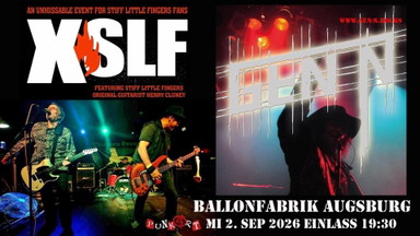 XSLF (X-Stiff Little Fingers) aus Belfast und Gen N (Generation N) aus Augsburg