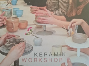 Keramikworkshop mit Prägetechnik