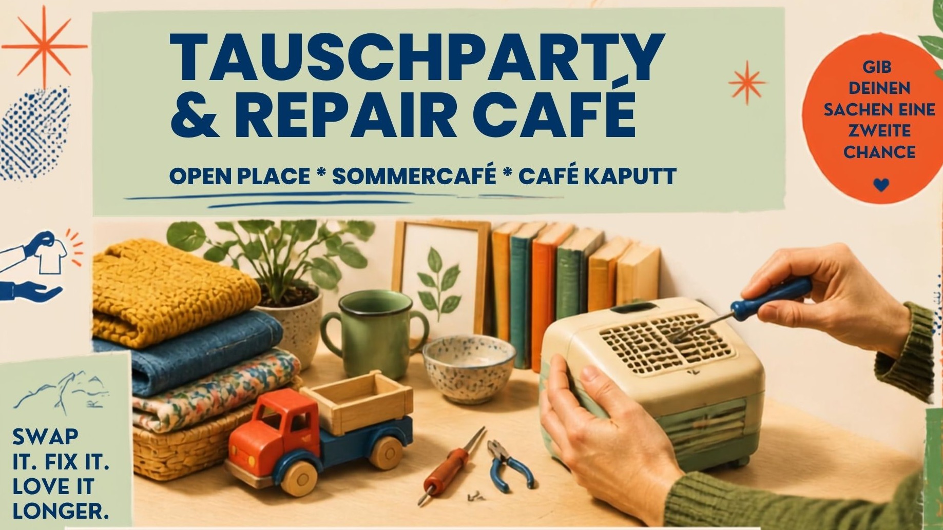 Tauschparty & Repaircafé
