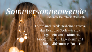 Feier zur Sommersonnenwende - Freigeist Zentrum Meerbusch