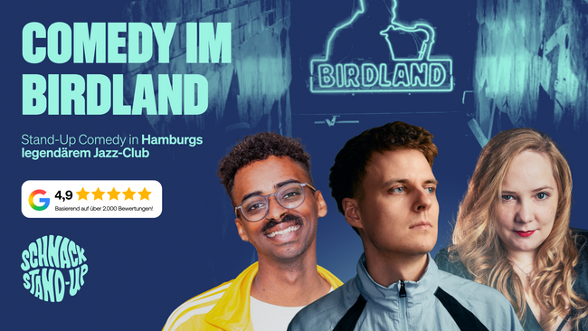 SCHNACK Stand-Up Comedy im BIRDLAND Jazzclub