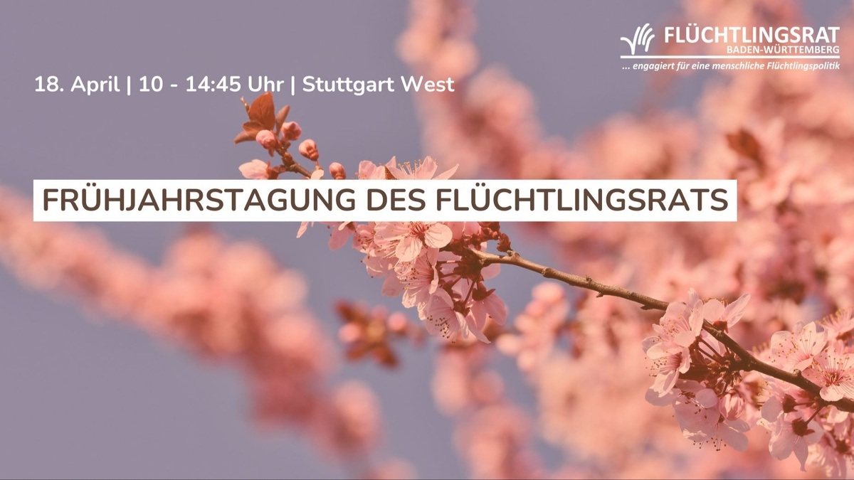 Frühjahrstagung 2026 des Flüchtlingsrats