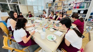 Malworkshop Kreative Texture Art – Faszination Struktur | Strukturpaste kreativ gestalten