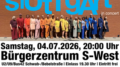 Jazzchor Stuttgart Jubiläumskonzert
