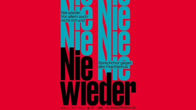 Eintopftheater - "NIE WIEDER"