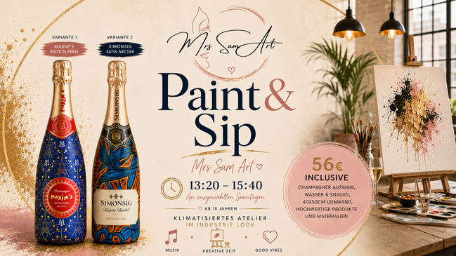 Paint & Sip Artworkshop