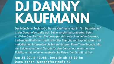 DJ Danny Kaufmann im Dazwischen