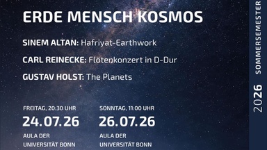 ERDE MENSCH KOSMOS - Uniorchester Bonn - Camerata Musicale