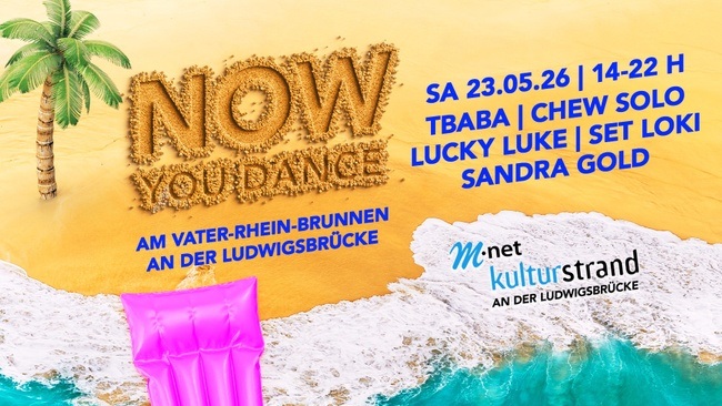 NOW YOU DANCE am Strand
