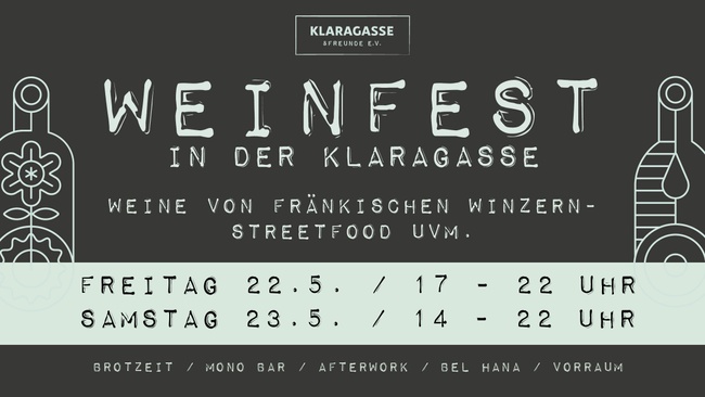 Weinfest in der Klaragasse 2026