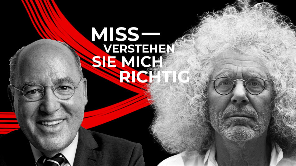 MISSVERSTEHEN SIE MICH RICHTIG Rainer Langhans zu Gast bei Gregor Gysi