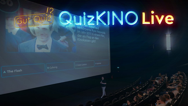 QuizKINO Live! - Das Filmquiz-Highlight im Kino