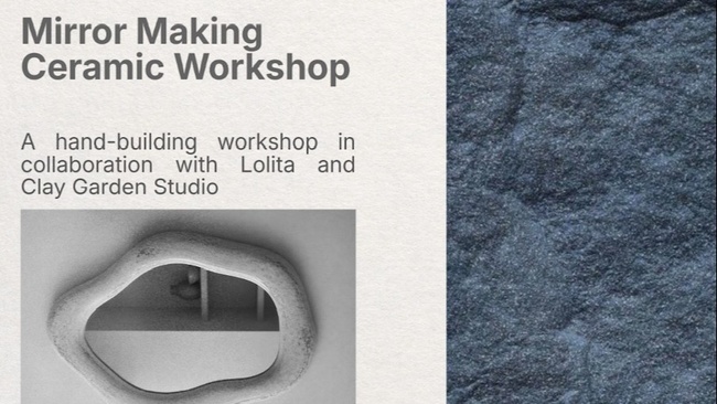 Mirror Making Ceramic Workshop