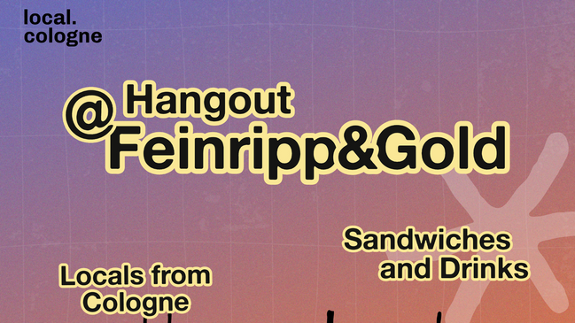local.cologne Hangout vol.1 bei Feinripp & Gold
