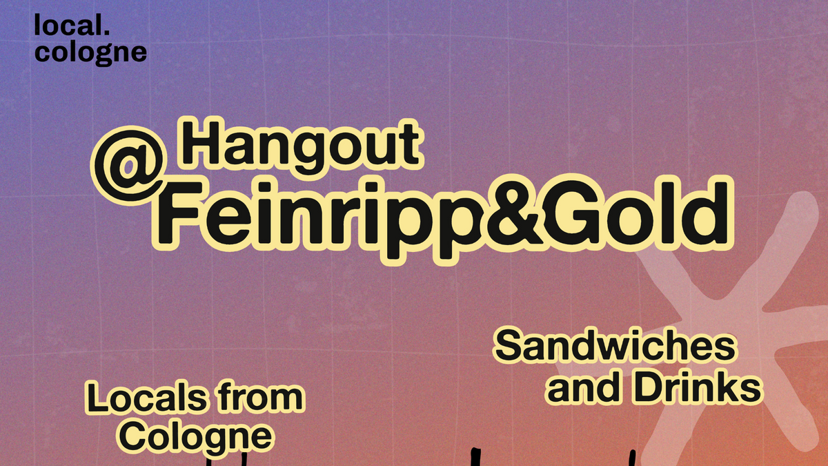 local.cologne Hangout vol.1 bei Feinripp & Gold