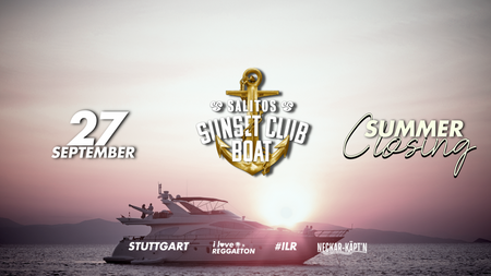 I LOVE REGGAETON | SALITOS SUNSET CLUB BOAT SUMMERCLOSING