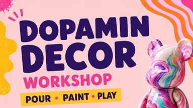 Dopamin decor Workshop/ Jesmonite Gießen