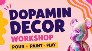 Dopamin decor Workshop/ Jesmonite Gießen