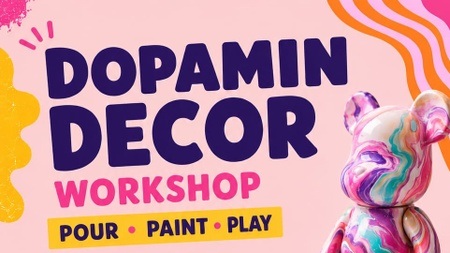 Dopamin decor Workshop/ Jesmonite Gießen