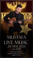 türkische Live Music mit Sänger/Gitarrist Mustafa