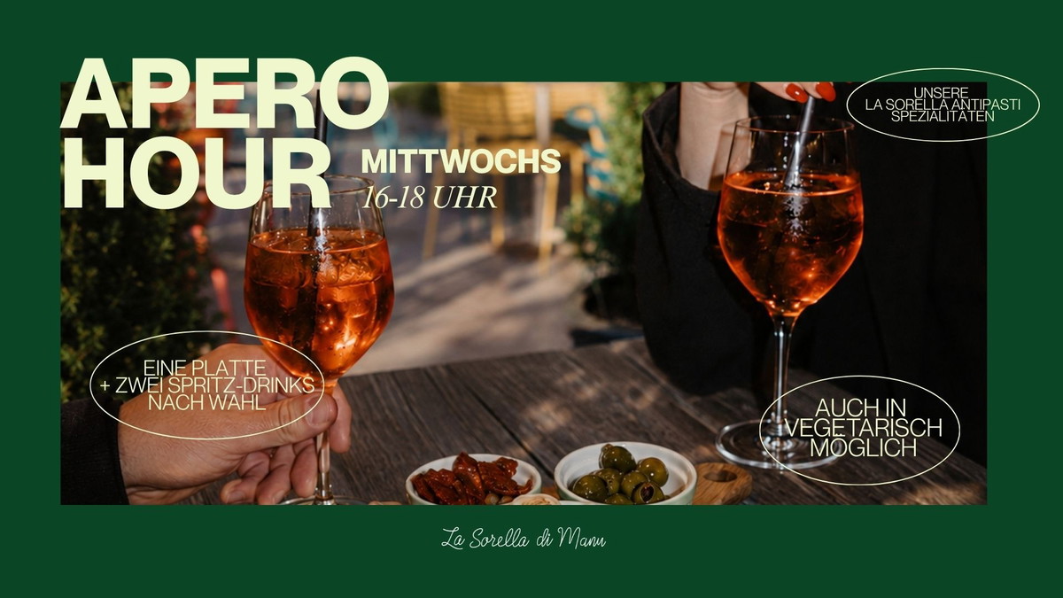 Titelbild der Veranstaltung Apero Hour