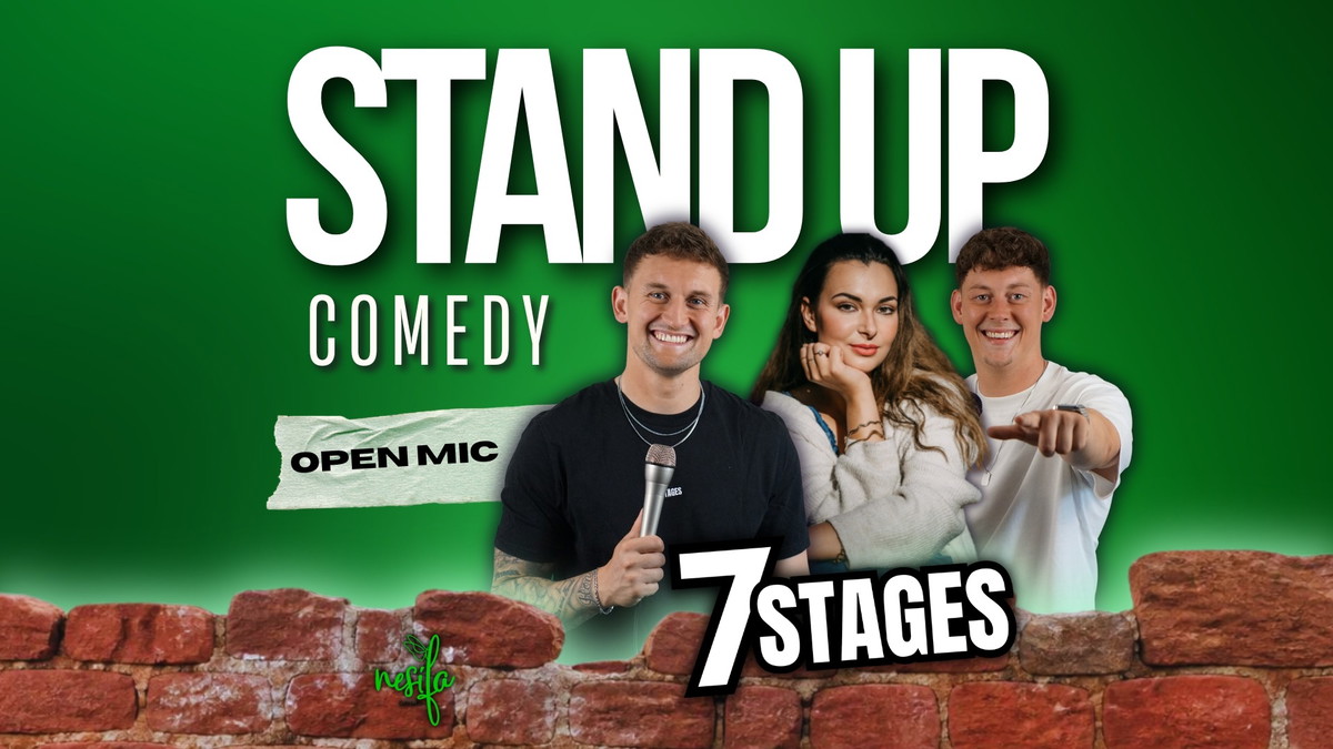 Titelbild der Veranstaltung 7STAGES COMEDY OPEN MIC