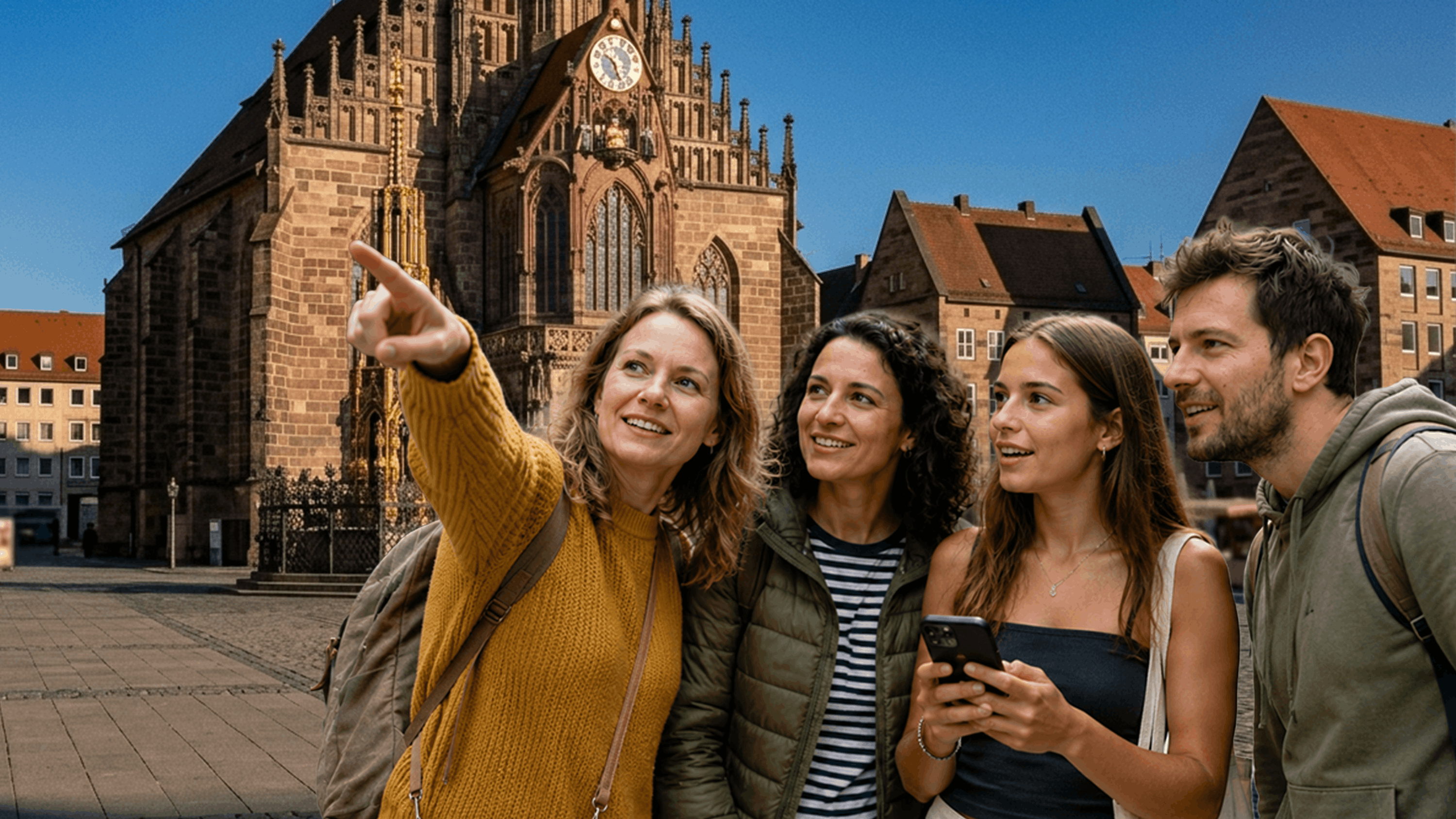 Nürnberg entdecken | Schatzsuche Stadtrallye | Historische Abenteuertour mit Fun Facts