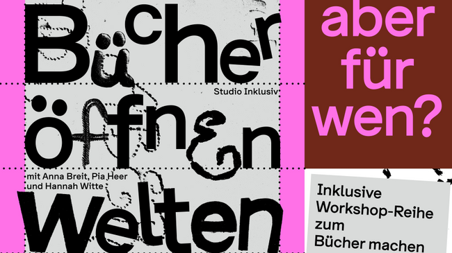 Inklusiver Workshop: Bücher öffnen Welten