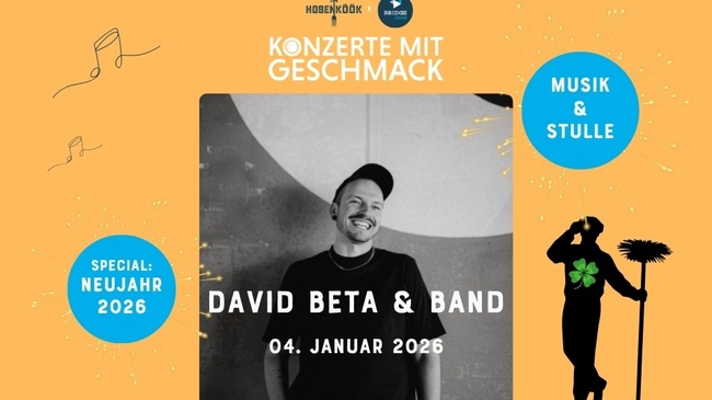 Neujahrskonzert mit David Beta & Band
