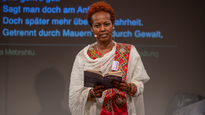 Kulturwochen Eritrea | Eröffnung - Lesung und Ethics Disco mit Yirgalem Fisseha Mebrahtu und Kalle Aldis Laar