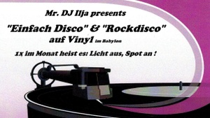 „Einfach Disco“ auf Vinyl im Babylon Fürth