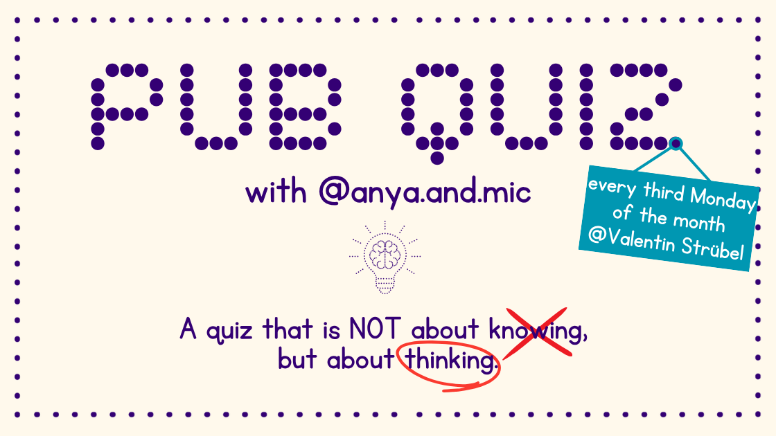 Pub Quiz with anya.and.mic
