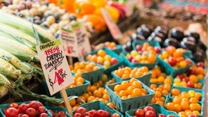 Großer Wochenmarkt in der Kernstadt