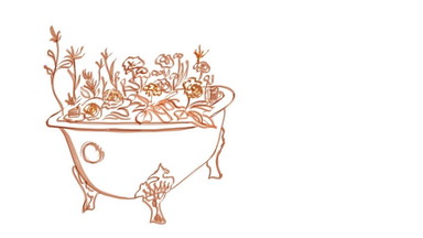 Sonnenbaden in der Scheunerei