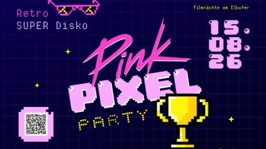 Pink Pixel Party - Retro GAME Cup & Retro SUPER Disko