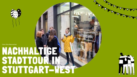 Nachhaltige Stadttour in Stuttgart-West