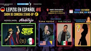 Leipzig en Español #6 - El showcase de comedia stand-up  ¡Primero del año!