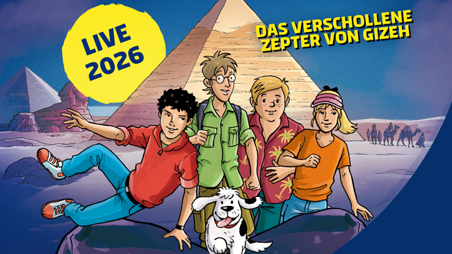 TKKG - Das verschollene Zepter von Gizeh | Live-Hörspiel (2026)