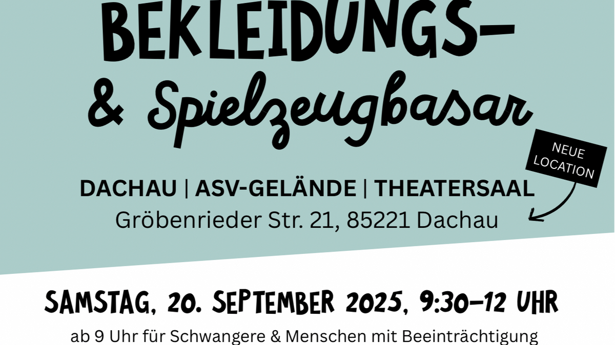 Kinderkleiderbasar am 20.09.2025