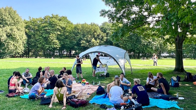 Cleanup & Picknick an den Poller Wiesen