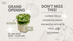 Grand Opening Café by Chawan