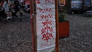 WORKSHOP: UKRAINISCHE HANDRUCKTECHNIK - Der bedruckte Rushnyk