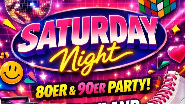 SATURDAY NIGHT - 80s & 90s