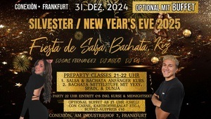 Silvesterparty 31.12.2024 - Salsa, Bachata, KIZ