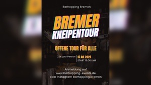 BREMER KNEIPENTOUR - Open-Tour für alle!