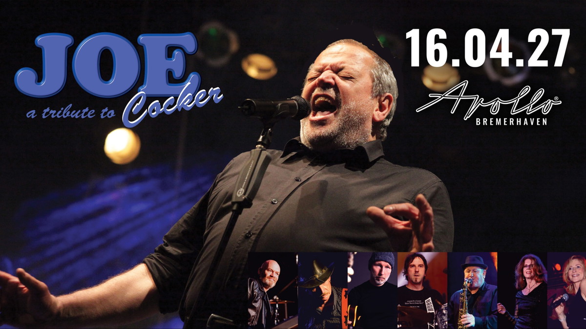 Titelbild der Veranstaltung Joe - A Tribute to Joe Cocker