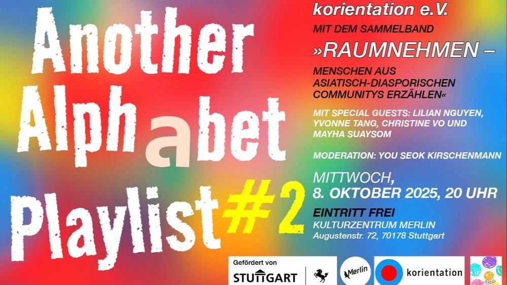 ANOTHER ALPHABET PLAYLIST #2 – »Raumnehmen« (korientation)