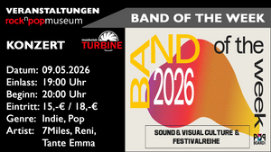 Band of the week - Newcomer-Konzert meets Filmproduktion